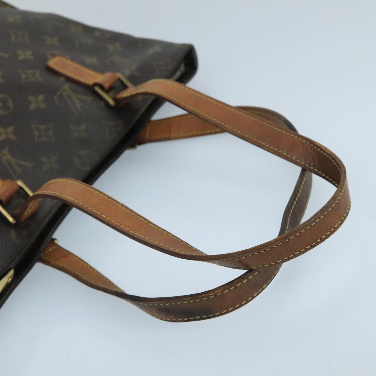 LOUIS VUITTON Monogram Cabas Piano Tote Bag M51148 LV Auth 103457