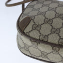 GUCCI GG Supreme Web Sherry Line Shoulder Bag PVC Beige 89 02 066 Auth 103458-16
