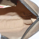 GUCCI GG Supreme Web Sherry Line Shoulder Bag PVC Beige 89 02 066 Auth 103458-18