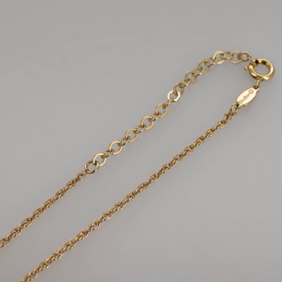 Christian Dior Necklace metal Gold Auth 103475