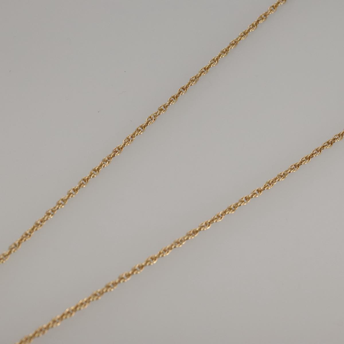 Christian Dior Necklace metal Gold Auth 103475