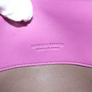 BOTTEGA VENETA INTRECCIATO Long Wallet Leather Purple Auth 103477M-17