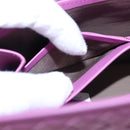 BOTTEGA VENETA INTRECCIATO Long Wallet Leather Purple Auth 103477M-24