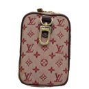 LOUIS VUITTON Monogram Mini Usu Digital Pouch Red M60001 LV Auth 103494-2