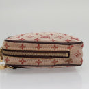 LOUIS VUITTON Monogram Mini Usu Digital Pouch Red M60001 LV Auth 103494-5