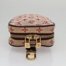 LOUIS VUITTON Monogram Mini Usu Digital Pouch Red M60001 LV Auth 103494-7