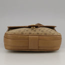 GUCCI Shoulder Bag Canvas Beige Gold Auth 103497-5