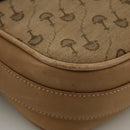 GUCCI Shoulder Bag Canvas Beige Gold Auth 103497-15