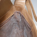 GUCCI Shoulder Bag Canvas Beige Gold Auth 103497-21