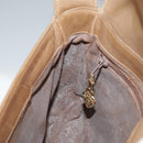 GUCCI Shoulder Bag Canvas Beige Gold Auth 103497-22