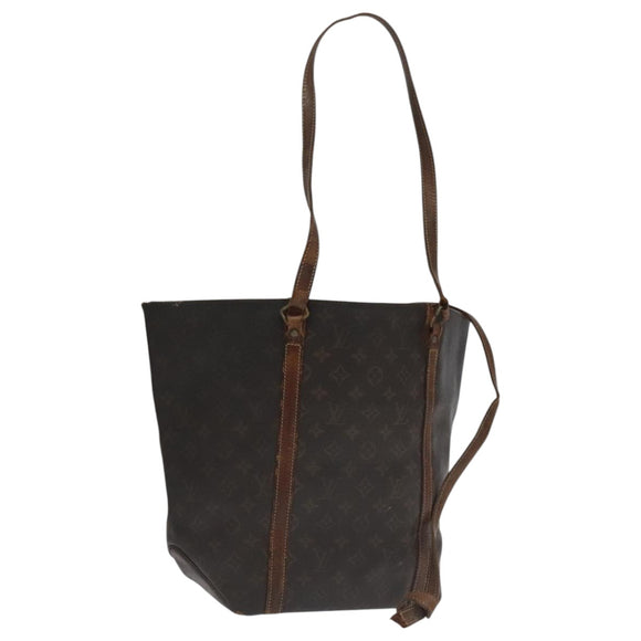 LOUIS VUITTON Monogram Sac Shopping Tote Bag M51108 LV Auth 103504