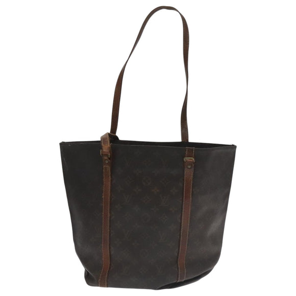 LOUIS VUITTON Monogram Sac Shopping Tote Bag M51108 LV Auth 103504
