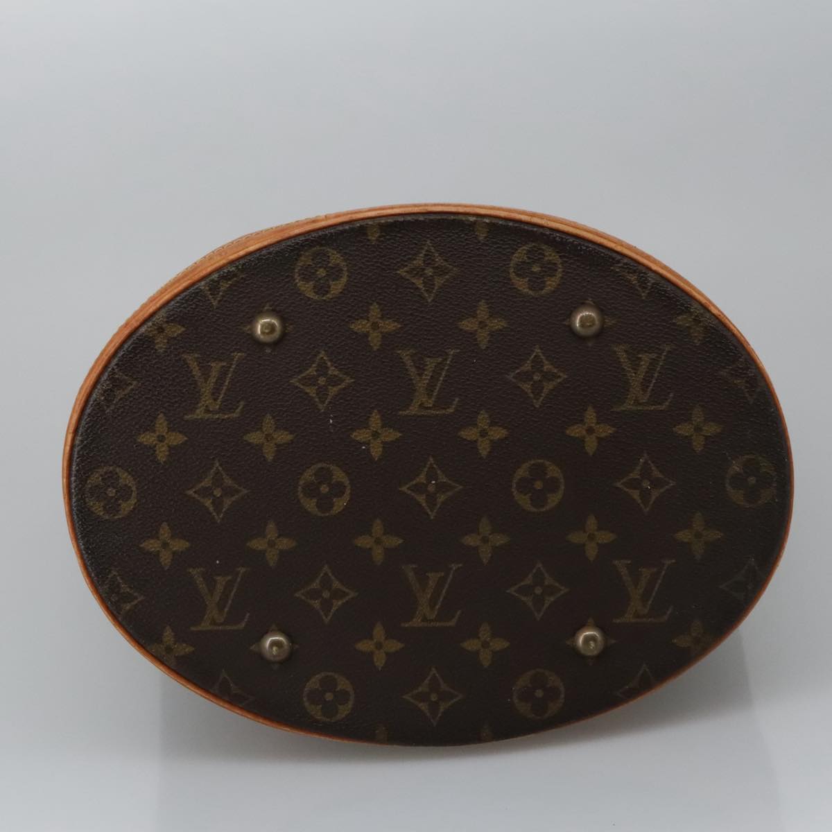 LOUIS VUITTON Monogram Bucket GM Shoulder Bag M42236 LV Auth 103514