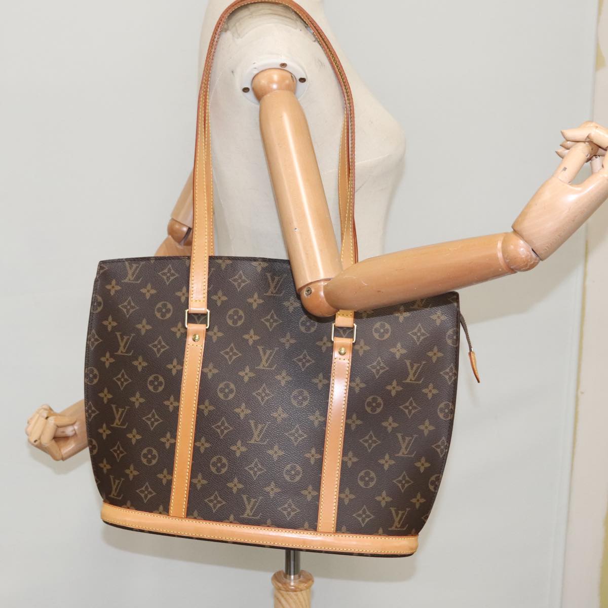 LOUIS VUITTON Monogram Babylone Tote Bag M51102 LV Auth 103518