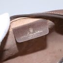 GUCCI GG Supreme Web Sherry Line Shoulder Bag PVC Beige 156 02 089 Auth 103520-19