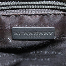 BURBERRY Nova Check Hand Bag PVC Beige Auth 103523-10