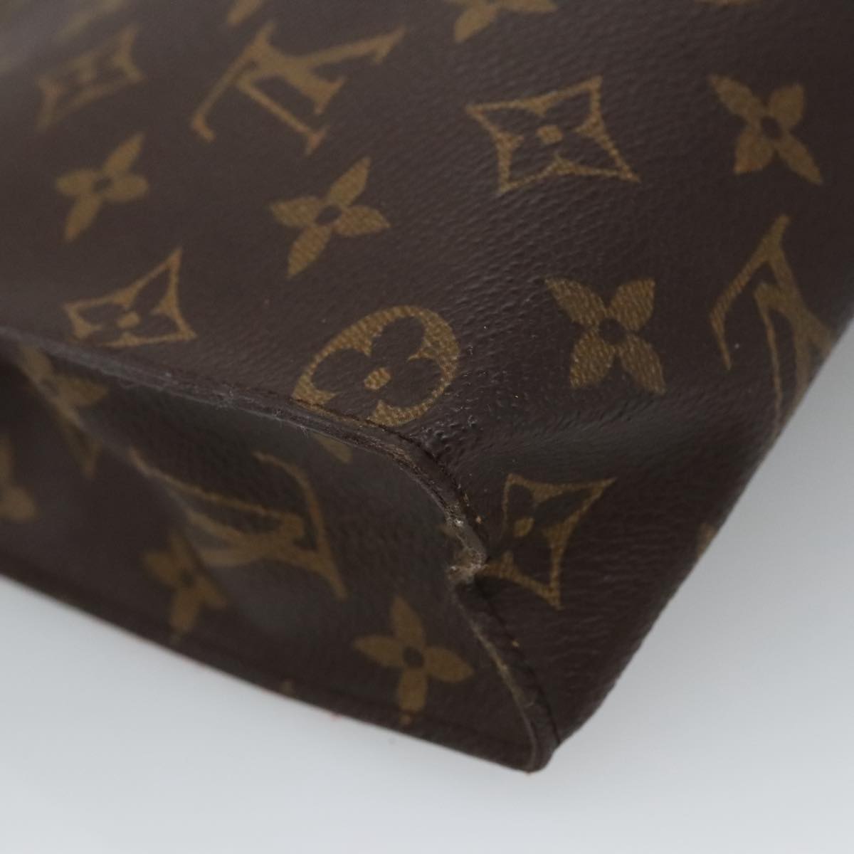 LOUIS VUITTON Monogram Poche Toilette 26 Pouch M47542 LV Auth 103526