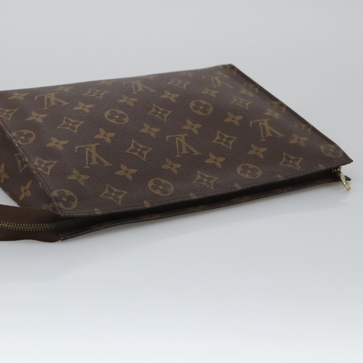 LOUIS VUITTON Monogram Poche Toilette 26 Pouch M47542 LV Auth 103526