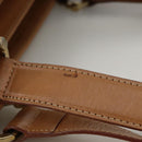 Burberrys Nova Check Shoulder Bag PVC Beige Gold Auth 103531-10