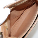 Burberrys Nova Check Shoulder Bag PVC Beige Gold Auth 103531-12