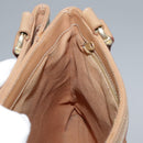 Burberrys Nova Check Shoulder Bag PVC Beige Gold Auth 103531-20