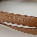 Burberrys Nova Check Shoulder Bag PVC Beige Gold Auth 103531-9