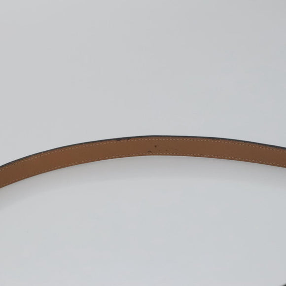 Christian Dior Honeycomb Canvas Shoulder Bag PVC Leather Black Auth 103541