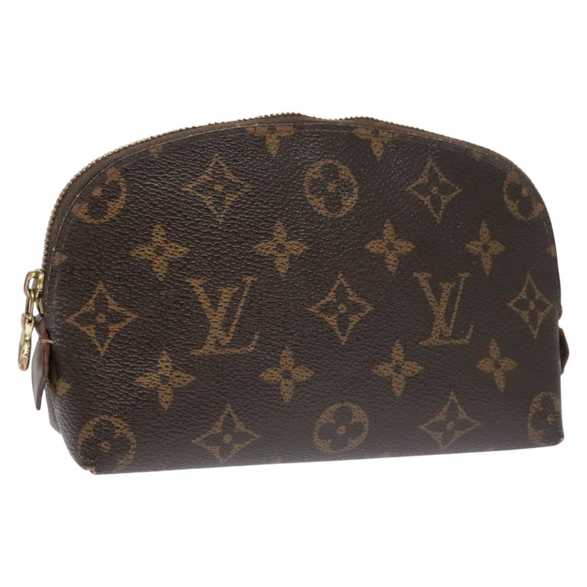 LOUIS VUITTON Monogram Pochette Cosmetic PM Cosmetic Pouch M47515 LV Auth 103547