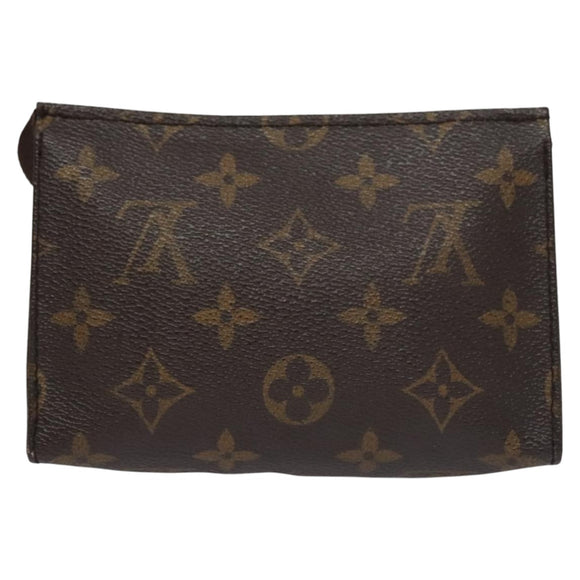 LOUIS VUITTON Monogram Poche Toilette 15 Pouch M47546 LV Auth 103553