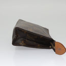 LOUIS VUITTON Monogram Poche Toilette 15 Pouch M47546 LV Auth 103553-3
