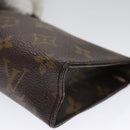 LOUIS VUITTON Monogram Poche Toilette 15 Pouch M47546 LV Auth 103553-14