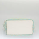 GUCCI GG Canvas Tote Bag Light Blue White gold 002 1099 3444 Auth 103559-10