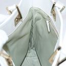 GUCCI GG Canvas Tote Bag Light Blue White gold 002 1099 3444 Auth 103559-19