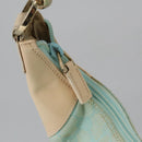 GUCCI GG Canvas Shoulder Bag Light Blue Gold 001 4158 Auth 103560-10