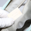 GUCCI GG Canvas Shoulder Bag Light Blue Gold 001 4158 Auth 103560-12