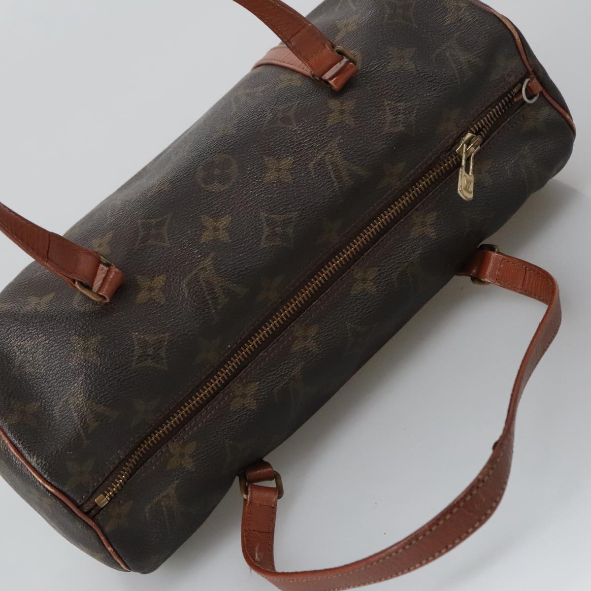 LOUIS VUITTON Monogram Papillon 30 Hand Bag M51385 LV Auth 103572