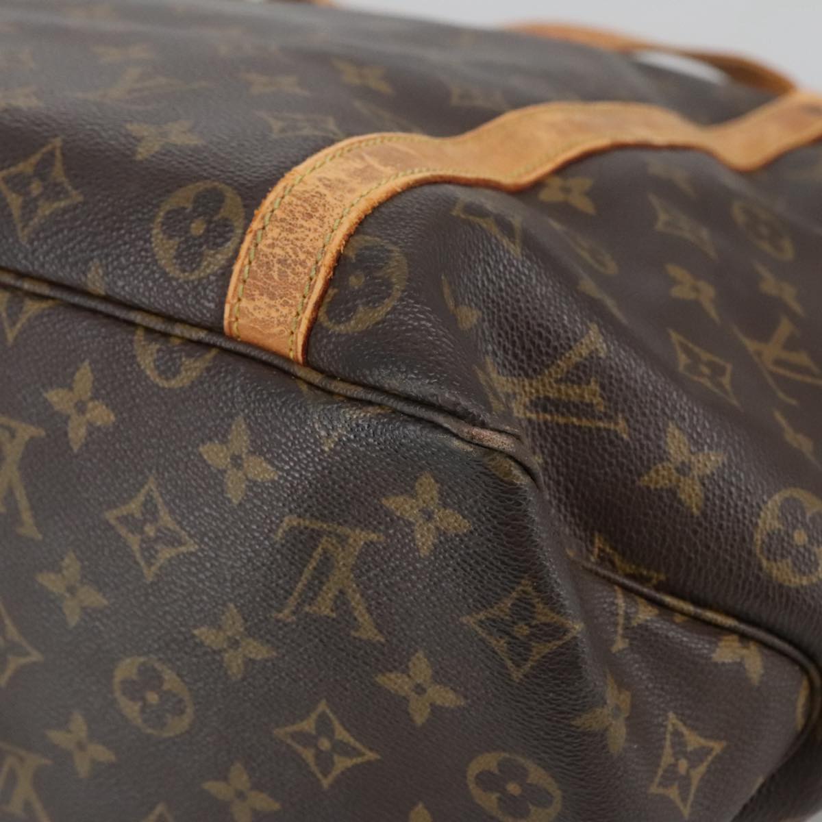 LOUIS VUITTON Monogram Sac Shopping GM Tote Bag M51110 LV Auth 103592