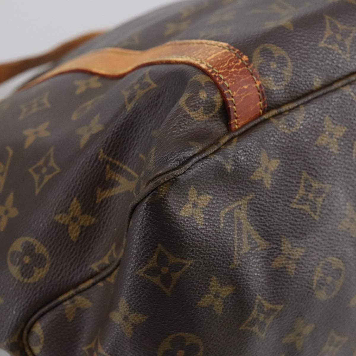 LOUIS VUITTON Monogram Sac Shopping GM Tote Bag M51110 LV Auth 103592