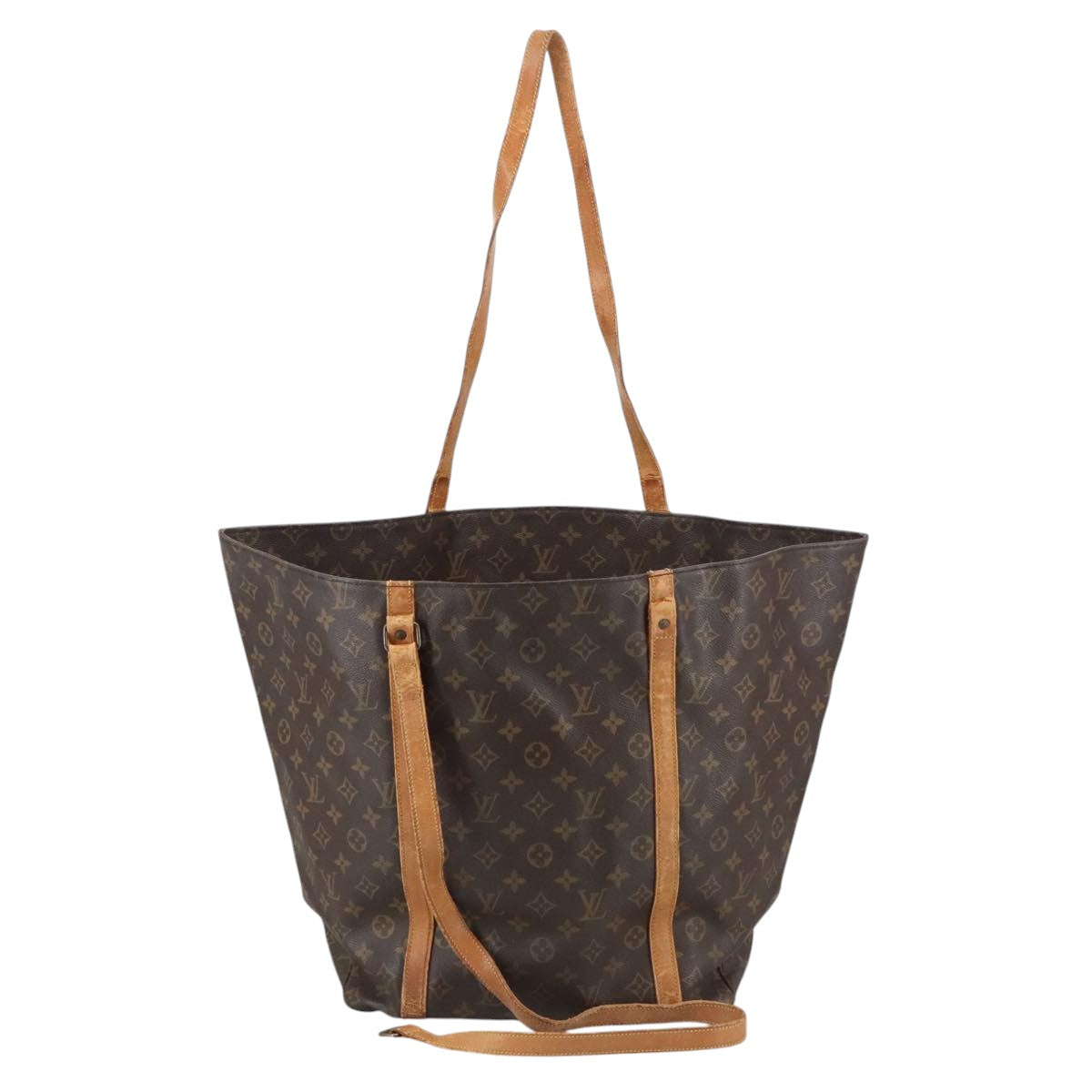 LOUIS VUITTON Monogram Sac Shopping GM Tote Bag M51110 LV Auth 103592 - 0