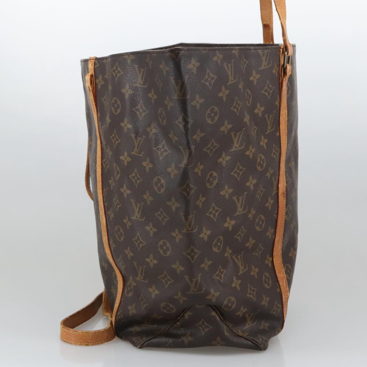 LOUIS VUITTON Monogram Sac Shopping GM Tote Bag M51110 LV Auth 103592