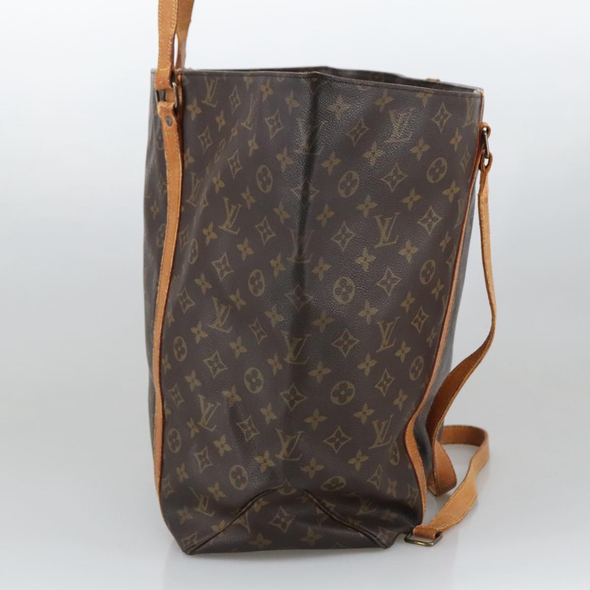 LOUIS VUITTON Monogram Sac Shopping GM Tote Bag M51110 LV Auth 103592