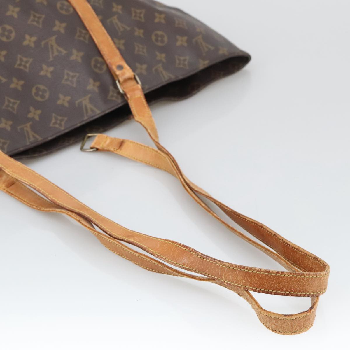 LOUIS VUITTON Monogram Sac Shopping GM Tote Bag M51110 LV Auth 103592