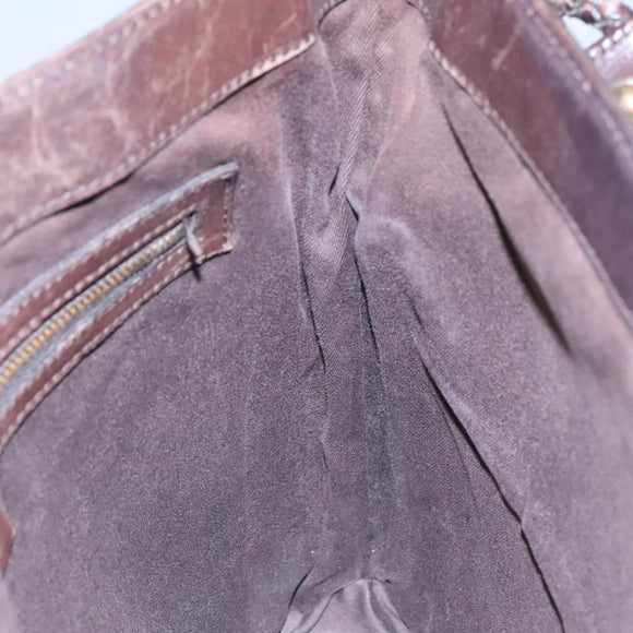 GUCCI GG Canvas Shoulder Bag Beige 109097 Auth 103594