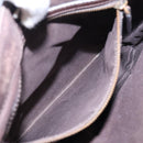 GUCCI GG Canvas Shoulder Bag Beige 109097 Auth 103594-20