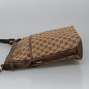 GUCCI GG Canvas Shoulder Bag Beige 109097 Auth 103594-4