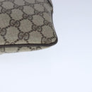 GUCCI GG Supreme Web Sherry Line Shoulder Bag PVC Beige 904 02 047 Auth 103635-14