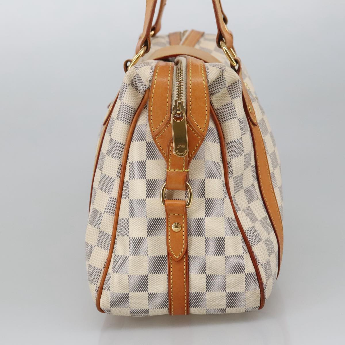 LOUIS VUITTON Damier Azur Stresa PM Tote Bag M51188 LV Auth 103643