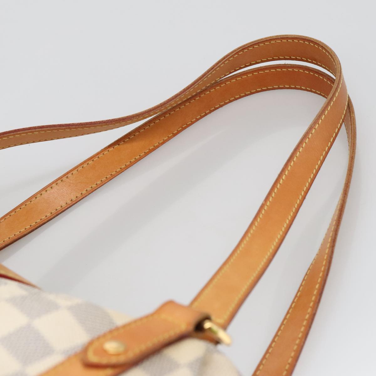 LOUIS VUITTON Damier Azur Stresa PM Tote Bag M51188 LV Auth 103643