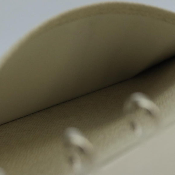 LOUIS VUITTON Epi Agenda PM Day Planner Cover White R2005J LV Auth 103668