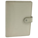 LOUIS VUITTON Epi Agenda PM Day Planner Cover White R2005J LV Auth 103668-1